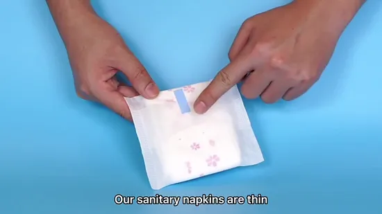 Super Absorbent Private Label Soft Menstrual Sanitary Napkins