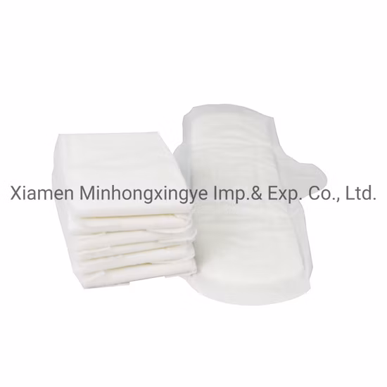 Serviette hygiénique en coton anion de meilleure qualité, personnalisation de marque OEM en usine