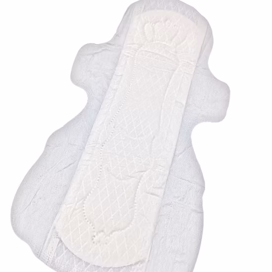 Différentes longueurs de serviettes hygiéniques Anion Chip serviettes hygiéniques en coton de gros pour la Russie