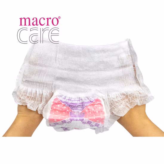 Macrocare culottes hygiéniques jetables, culottes tampons, culottes menstruelles
